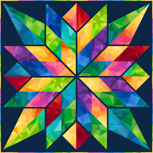 Supernova Quilt Pattern