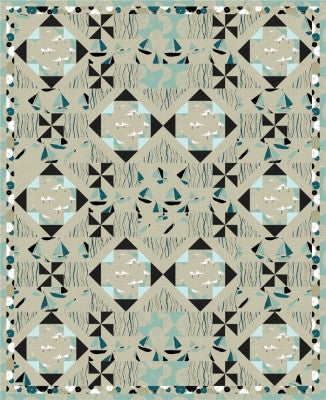 Sea Swirls Quilt Pattern