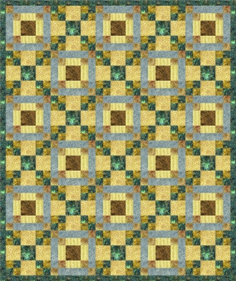 Blue Streams Emerald Seas Quilt Pattern
