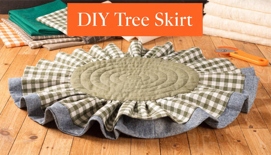 Quilted 48 Inch Christmas Tree Skirt: A DIY Guide