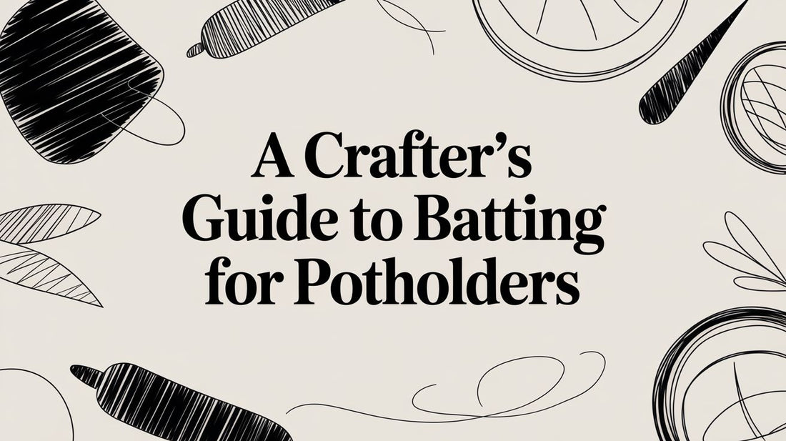 A Crafter's Guide to Batting for Potholders