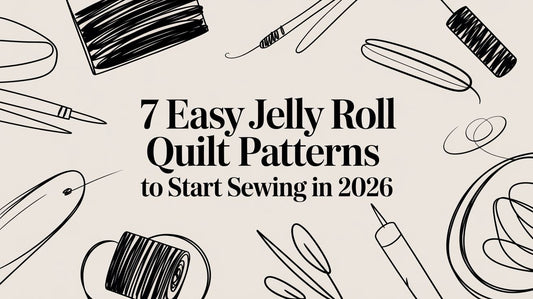 7 Easy Jelly Roll Quilt Patterns to Start Sewing in 2026