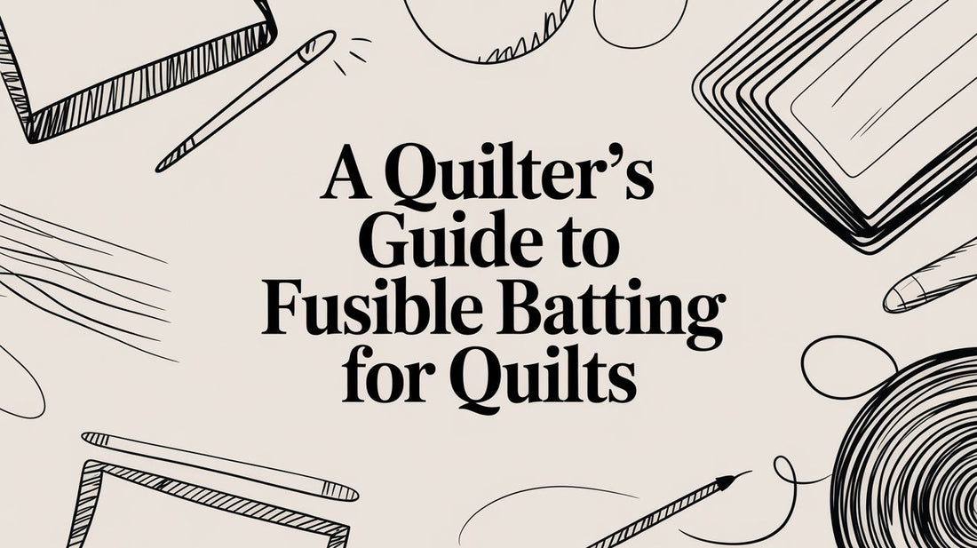 A Quilter’s Guide to Fusible Batting for Quilts