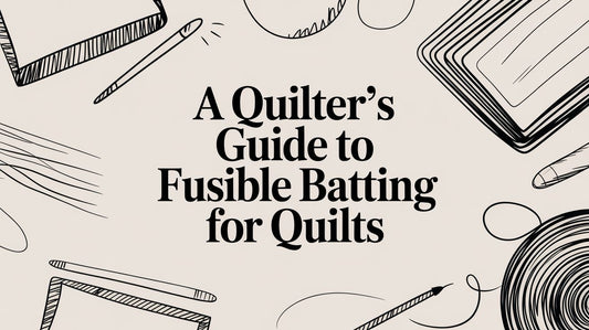 A Quilter’s Guide to Fusible Batting for Quilts