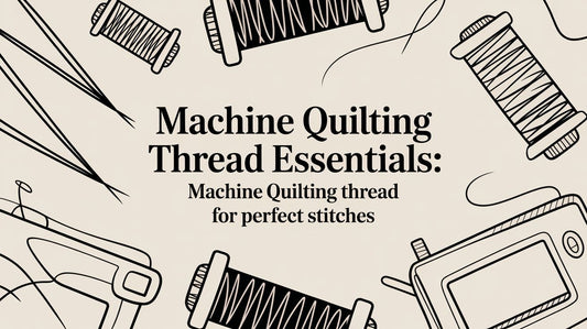Machine Quilting Thread Essentials: machine quilting thread for perfect stitches
