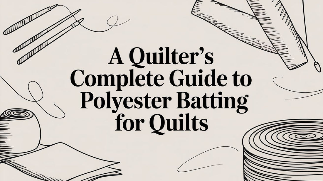 A Quilter's Complete Guide to Polyester Batting for Quilts