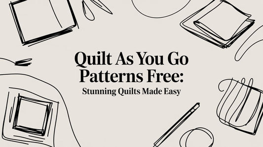 Quilt As You Go Patterns Free: Stunning Quilts Made Easy