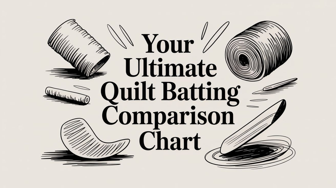 Your Ultimate Quilt Batting Comparison Chart