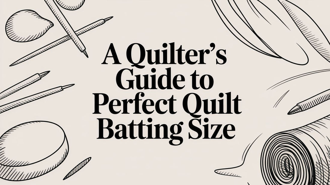 A Quilter's Guide to Perfect Quilt Batting Size