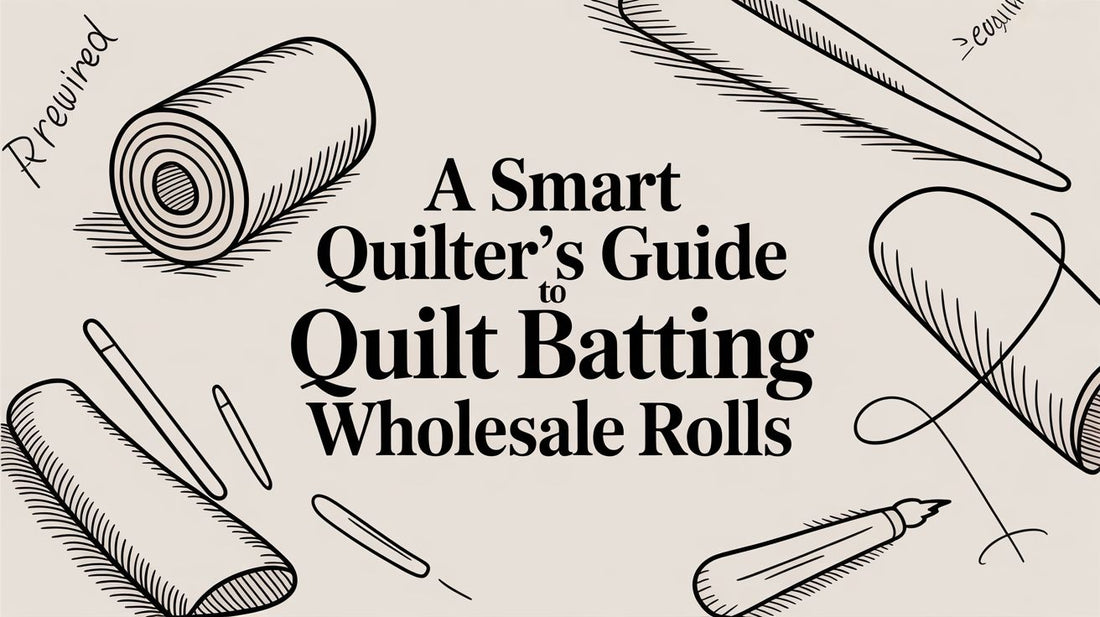 A Smart Quilter's Guide To Quilt Batting Wholesale Rolls