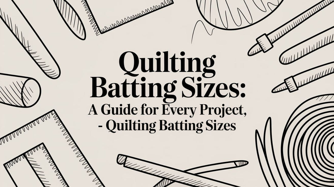 Quilting Batting Sizes: A Guide for Every Project - quilting batting sizes