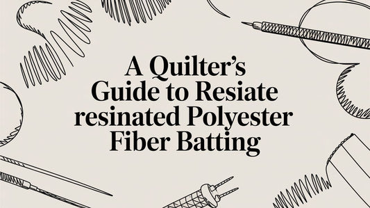 A Quilter’s Guide to Resinated Polyester Fiber Batting