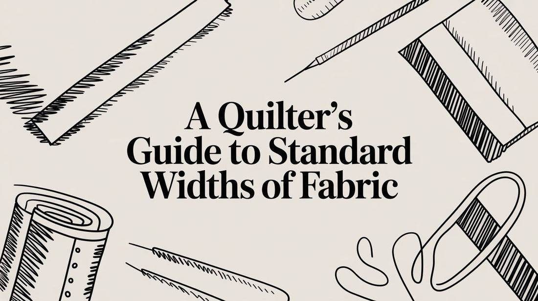 A Quilter's Guide to Standard Widths of Fabric