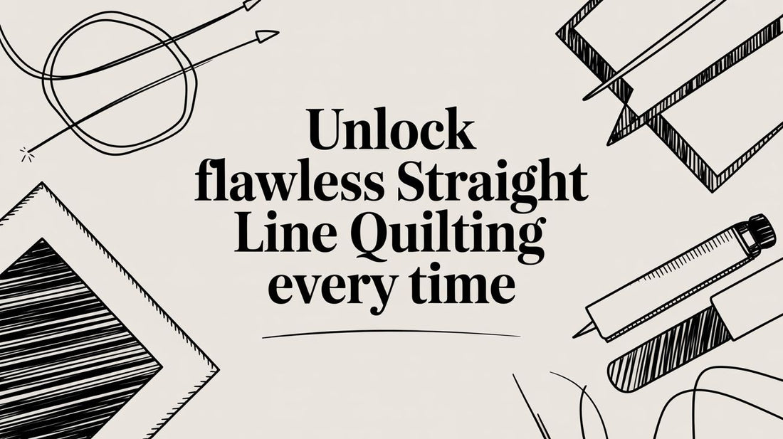 Unlock Flawless Straight Line Quilting Every Time