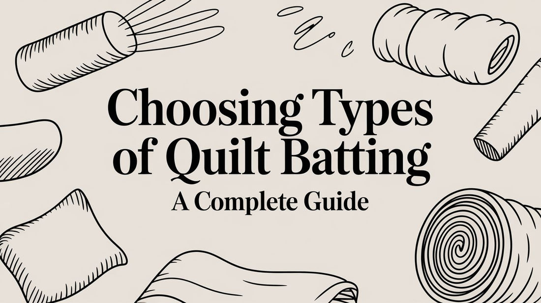 Choosing Types of Quilt Batting A Complete Guide