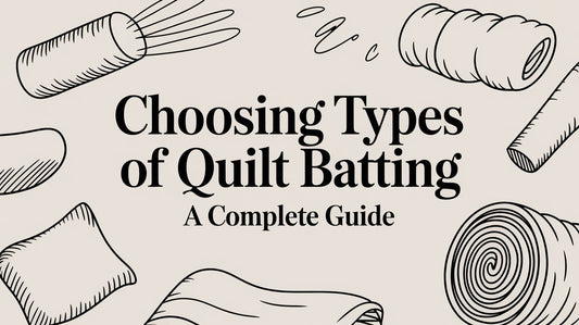Choosing Types of Quilt Batting A Complete Guide
