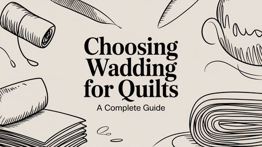 Choosing Wadding for Quilts A Complete Guide