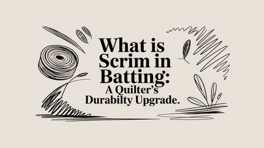 what is scrim in batting: A Quilter's Durability Upgrade