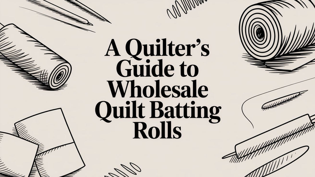 A Quilter’s Guide to Wholesale Quilt Batting Rolls