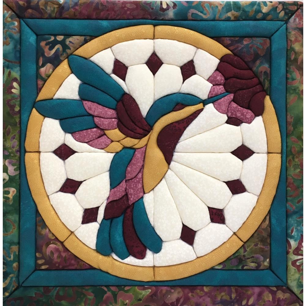 Hummingbird Quilt-Magic No Sew Wall Hanging Kit
