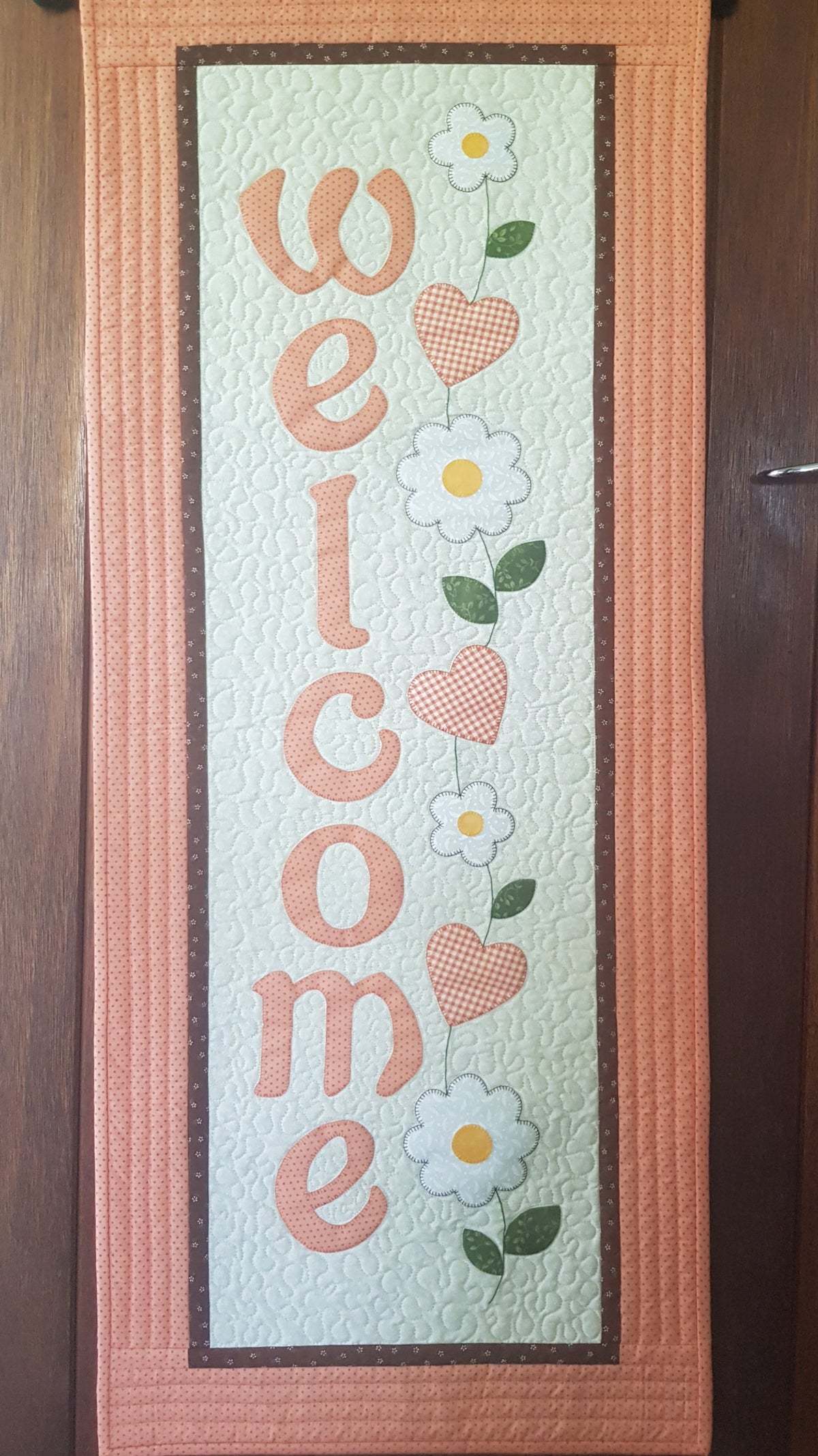 Welcome Wall Hanging Downloadable Pattern