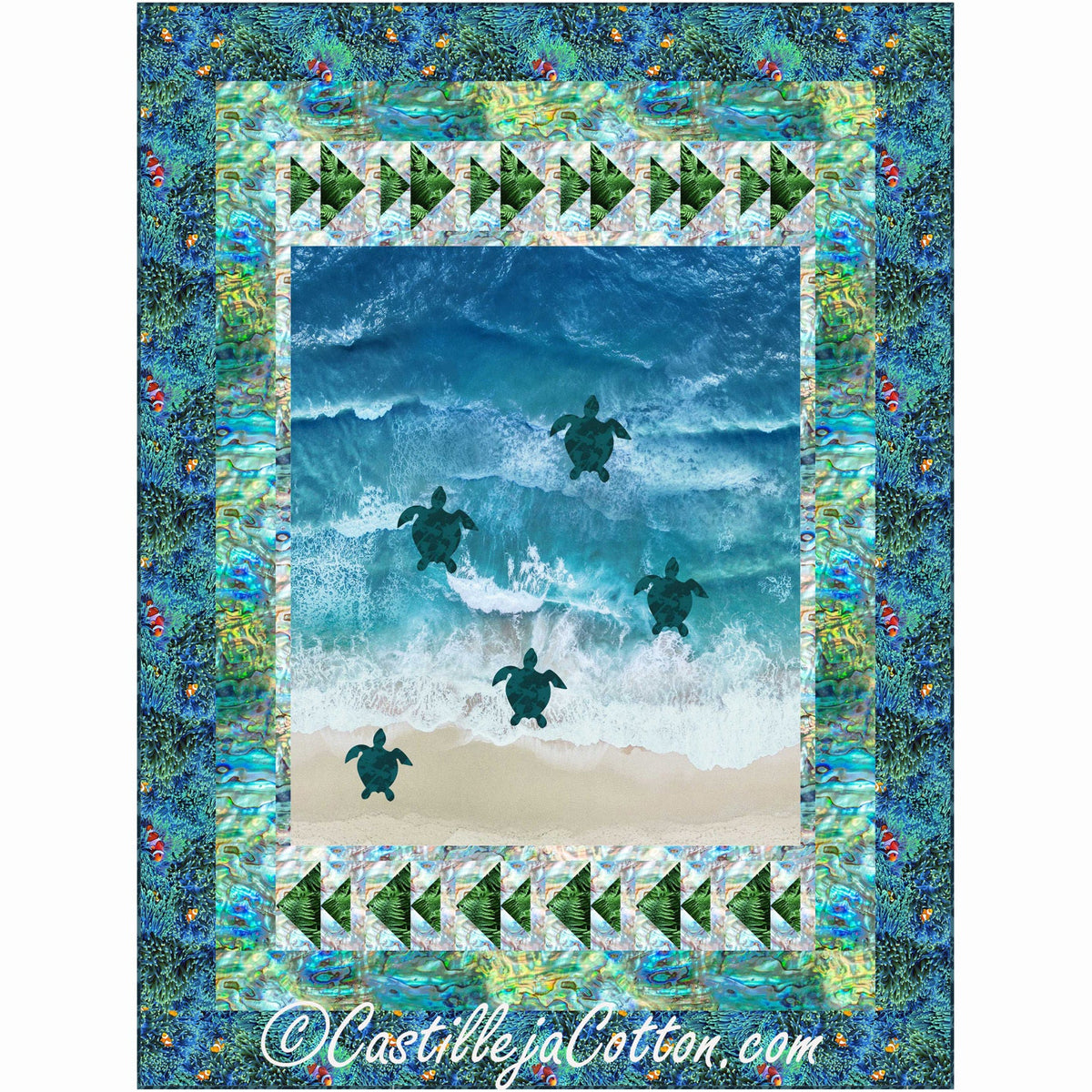 Turtles to the Ocean Downloadable Pattern