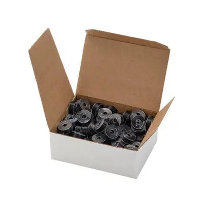 13077 Black Prewound Clear-Glide Style L (Case of 100)