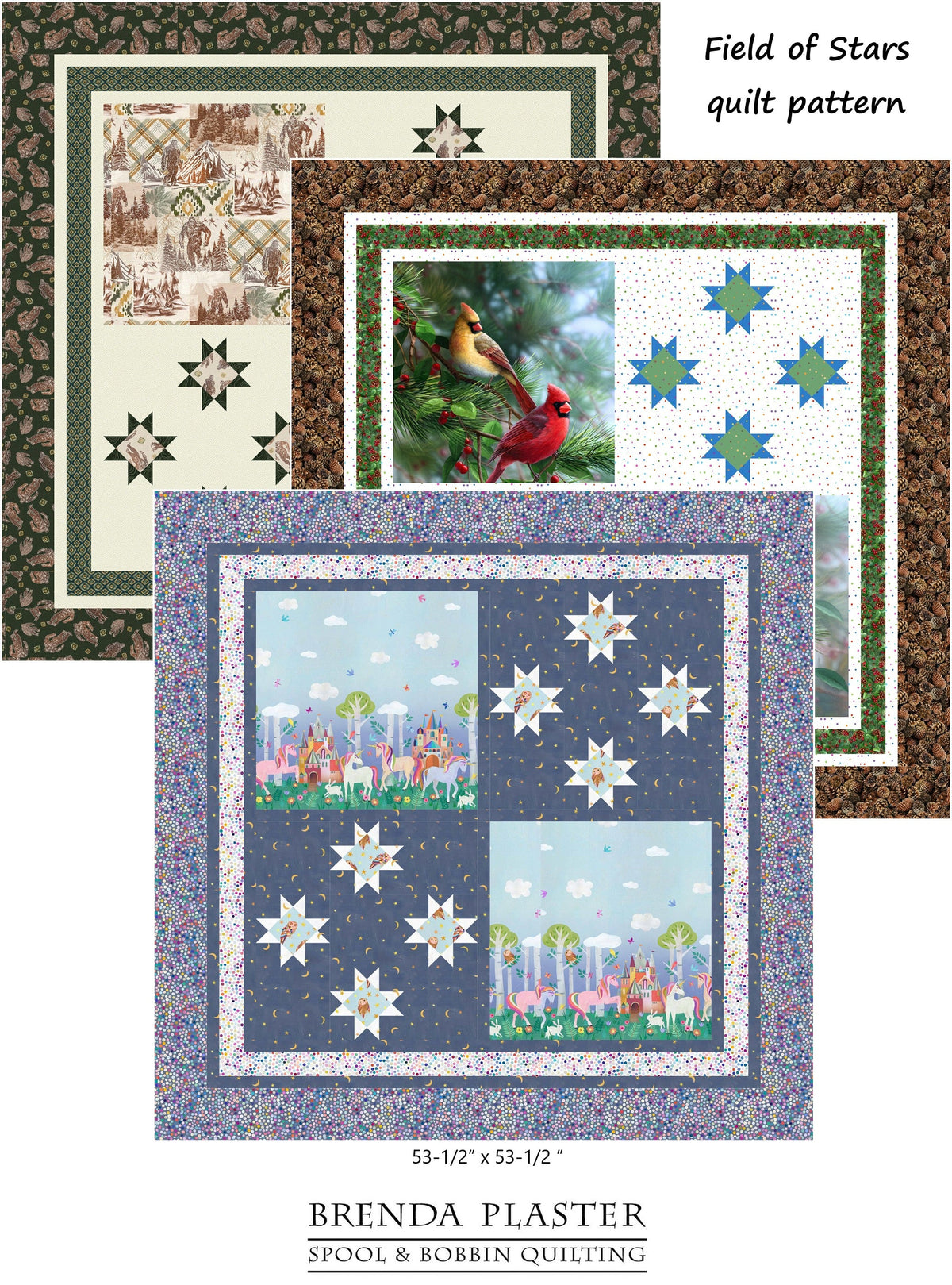 Field of Stars Downloadable Pattern