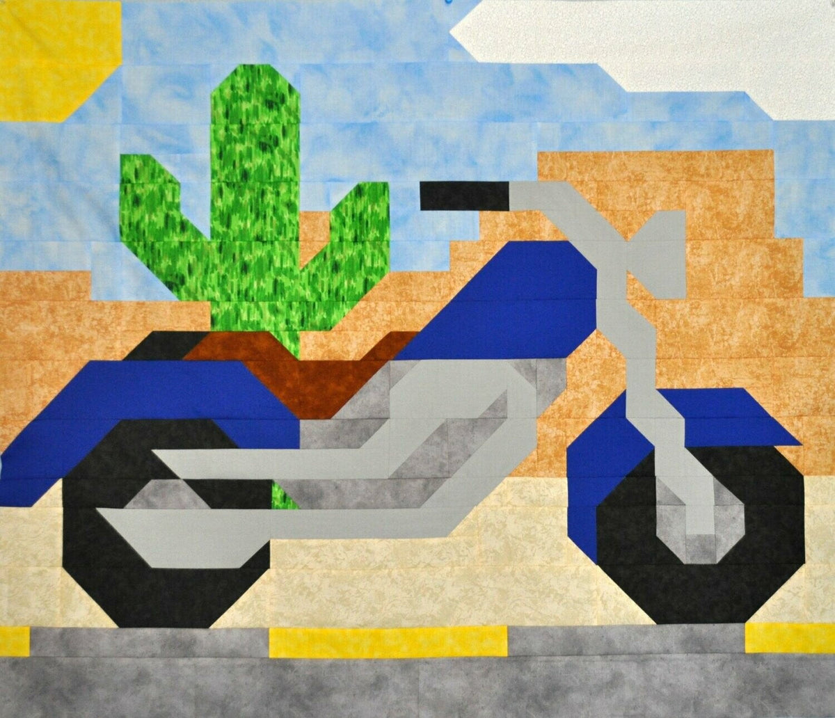 Motorcycle Downloadable Pattern