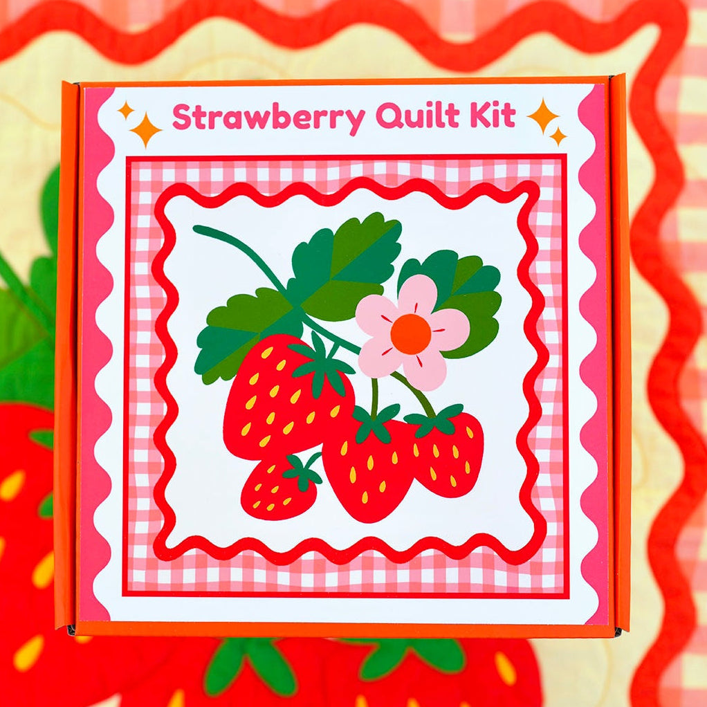 Strawberry Quilt Kit