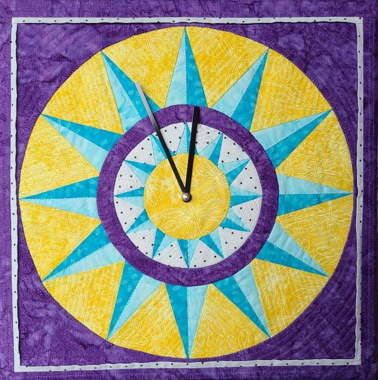 Quilty Clock Downloadable Pattern