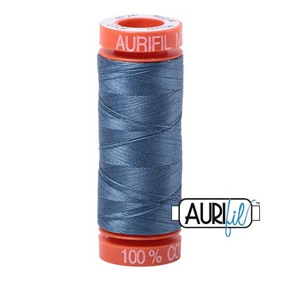 Aurifil 50wt 200m Blue Grey 1126