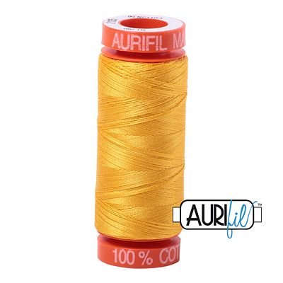 Aurifil 50wt 200m Yellow 2135