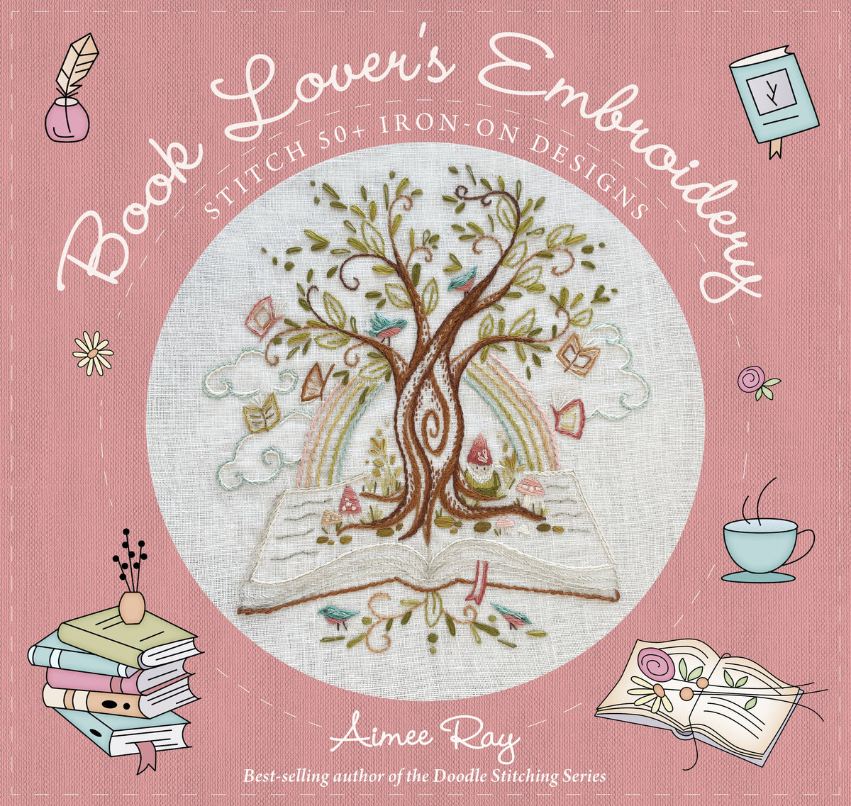 Book Lover’s Embroidery