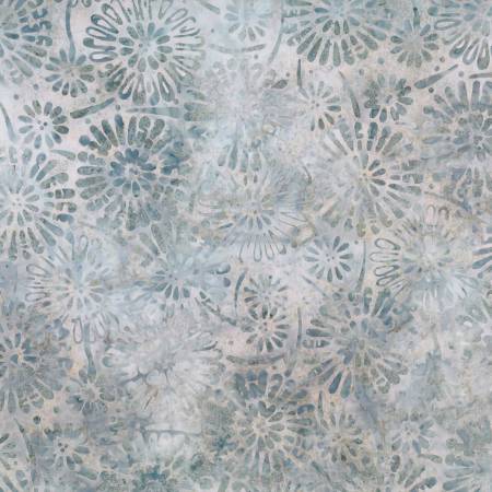 WL Shoreline Ivory Flower Burst Batik