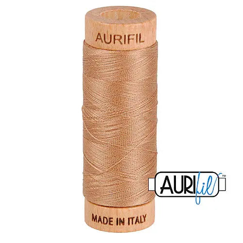 2340 Cafe' au Lait Aurifil Cotton 80wt Spool
