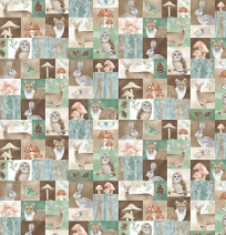 BL Jaded Forest Tan Patchwork