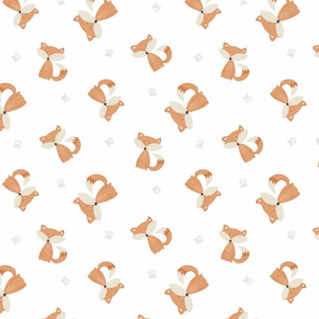 WL Winsome Critters White Fox Toss