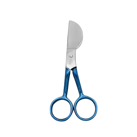 4.5" Left Handed Duckbill Applique Scissors