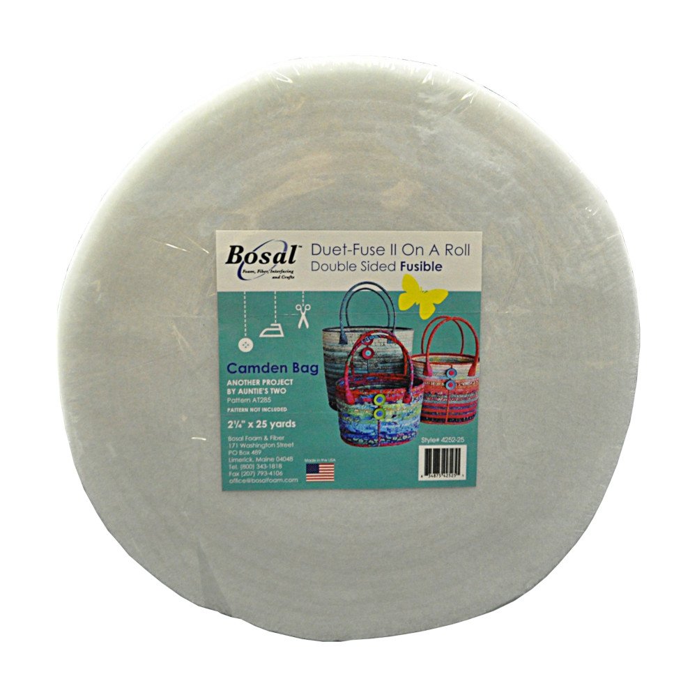 Duet Fuse II, Double Sided Fusible Batting Roll - 2-1/4in x 25yds