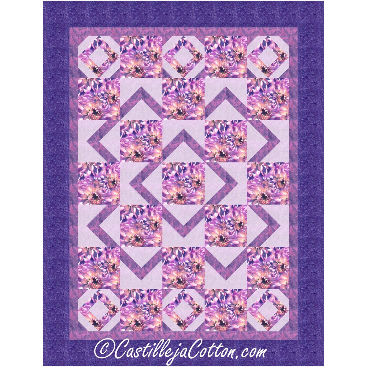 Framed Crocus Downloadable Pattern