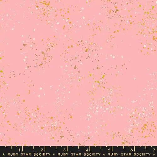 Pink Speckled Balmy 43"/44" Fabric Per Yard
