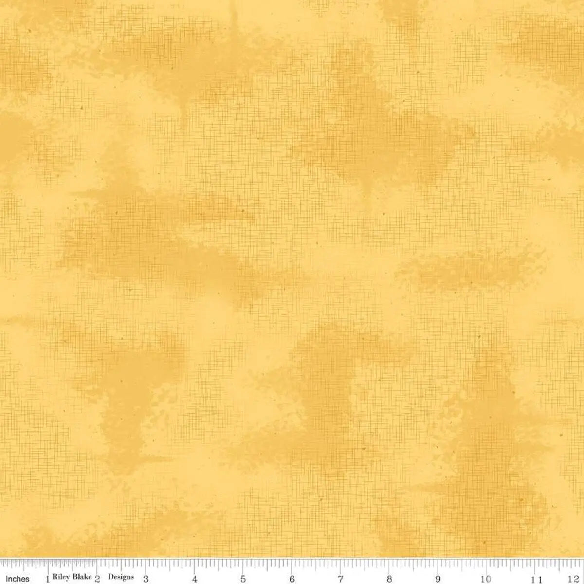 Yellow Shabby Maize Cotton 43"/44" Fabric Per Yard