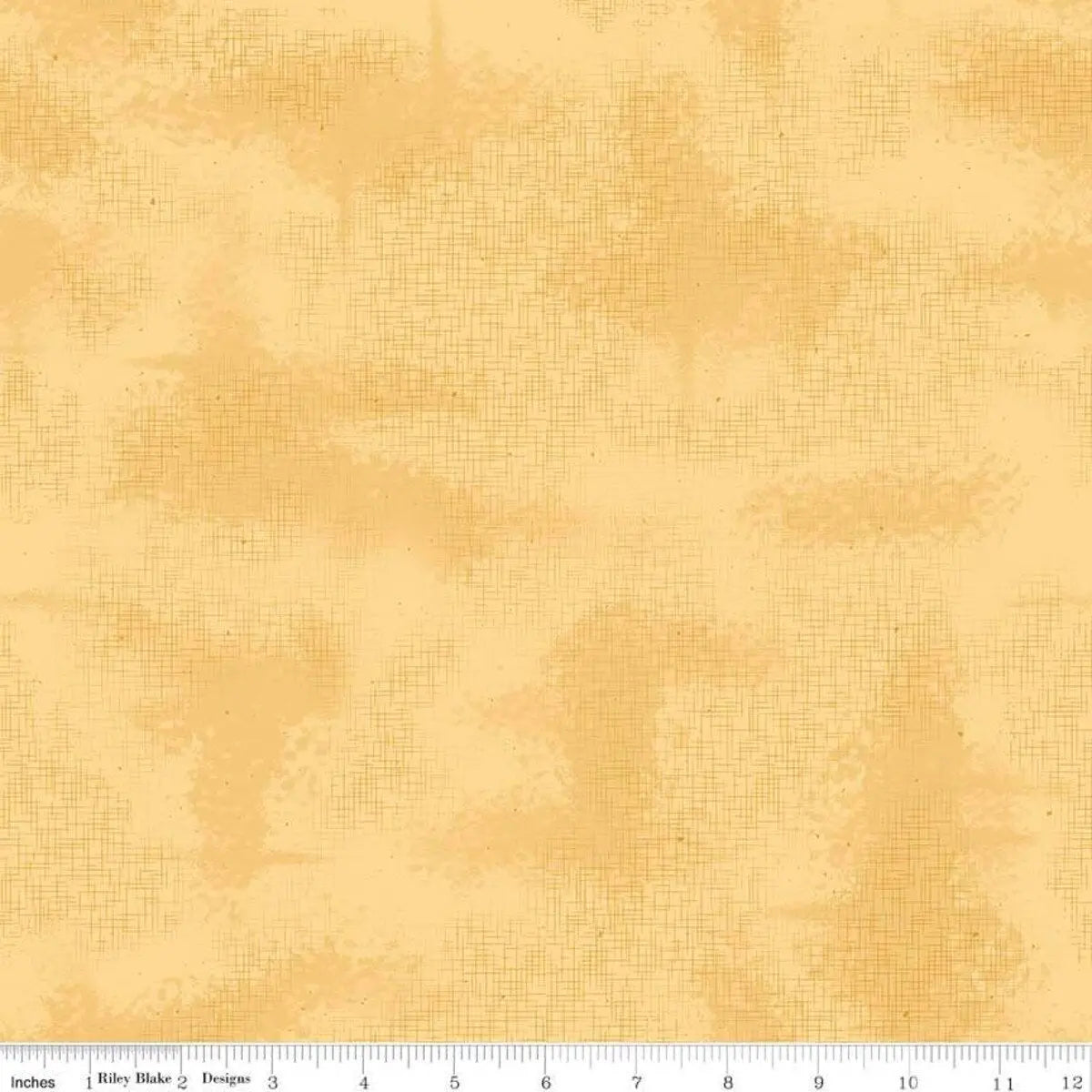 Yellow Amber Shabby Beehive Cotton 43"/44" Fabric Per Yard