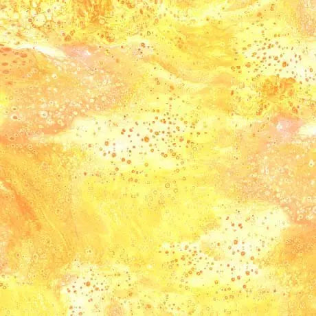 Yellow Surge Torrents 44"/45" Fabric Per Yard