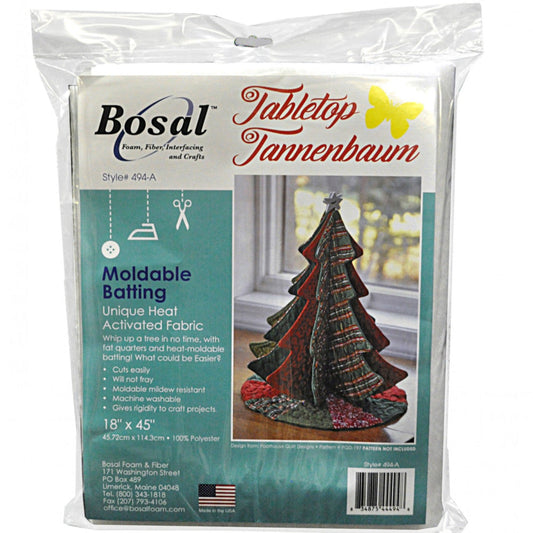 Bosal Heat Activated Moldable Batting - 18" x 45"
