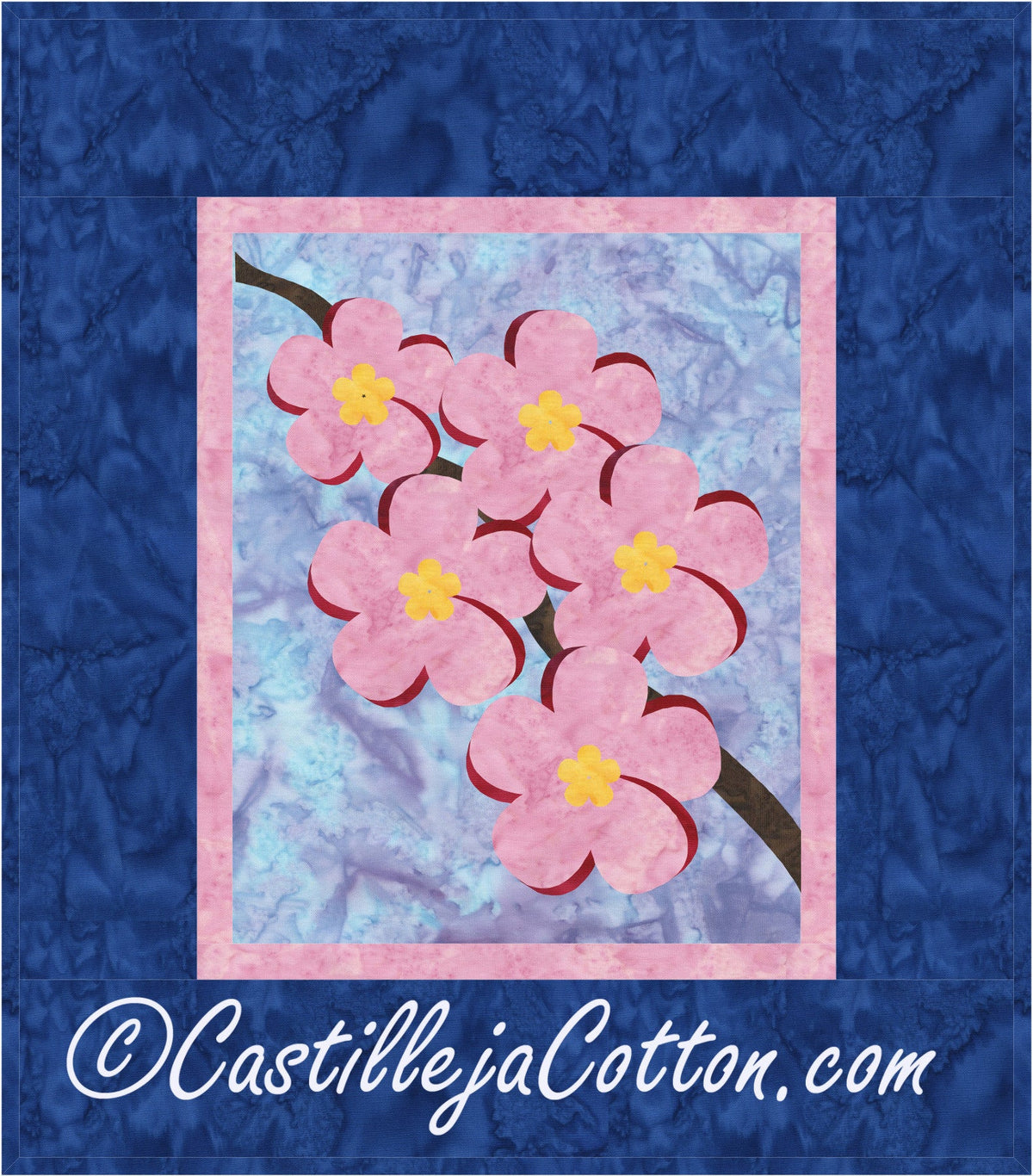 Plumeria Quilt Pattern