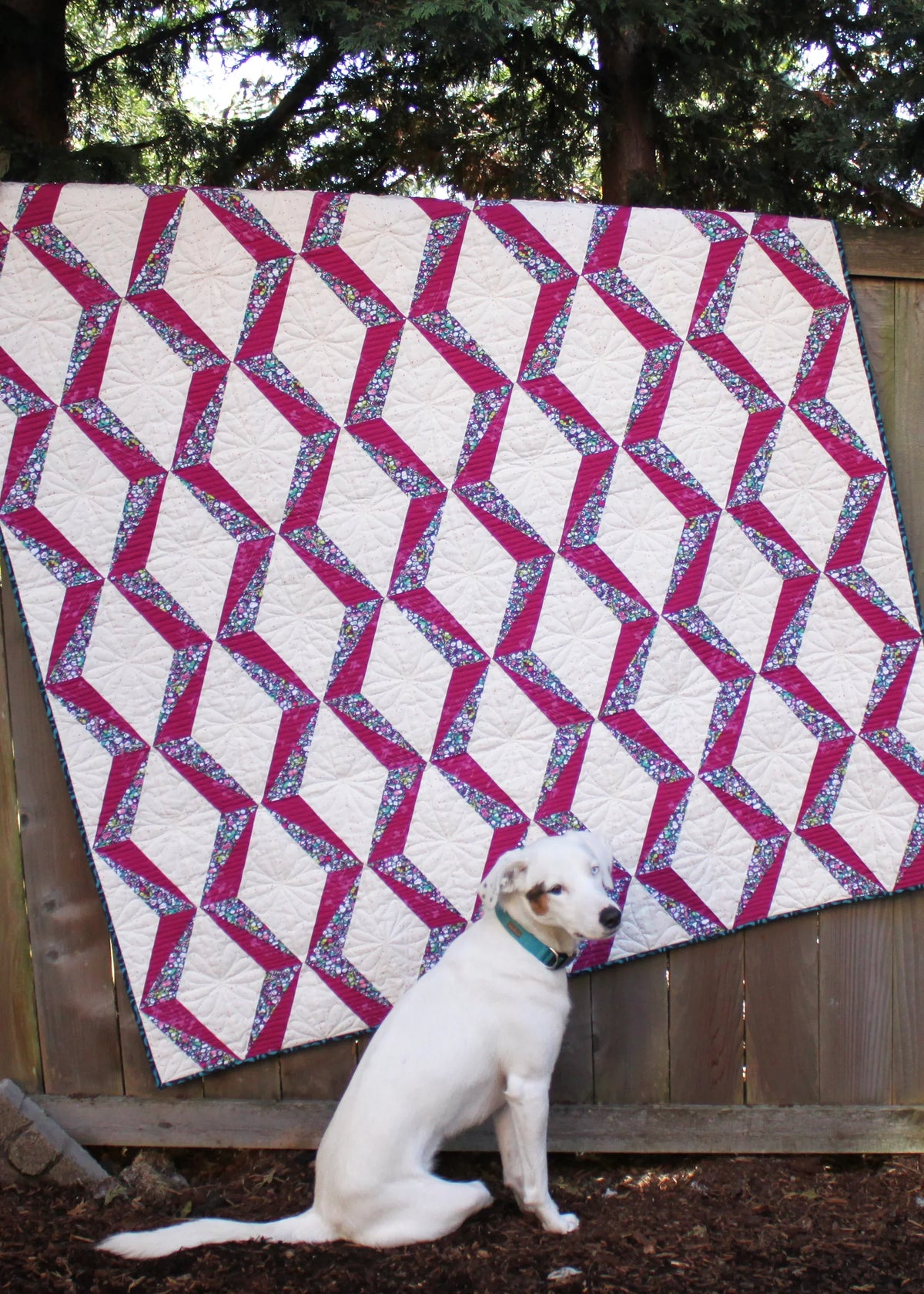 Quadrant Court Quilt Pattern