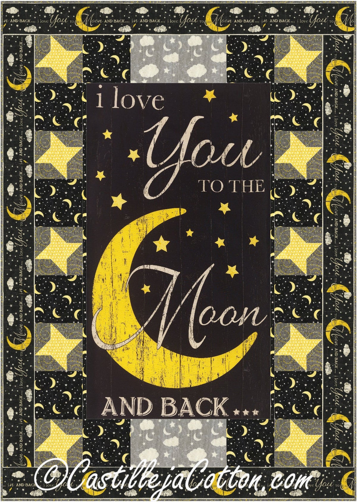 To the Moon Quilt Pattern