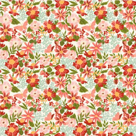 WD  Orchard & Grove Coral MICK Organic Cotton